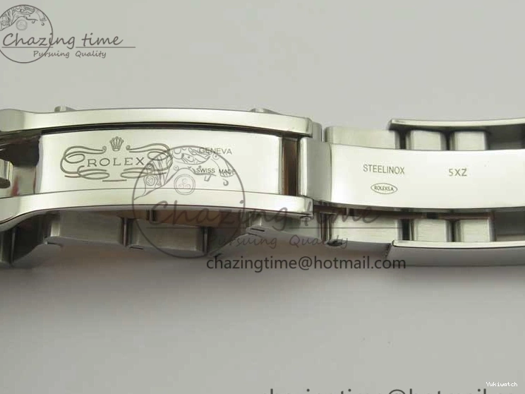 SS A2836 Dial Brown VRF Bracelet Best on SS RG 1:1 Yacht-Master 116621 Edition 0126